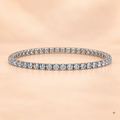 THE MYKONOS FLEX TENNIS BRACELET (SILVER)