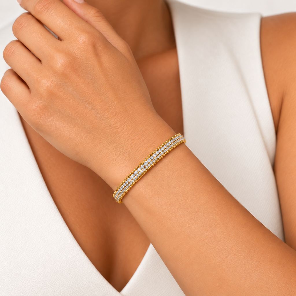 THE MONTE CARLO BANGLE (GOLD)
