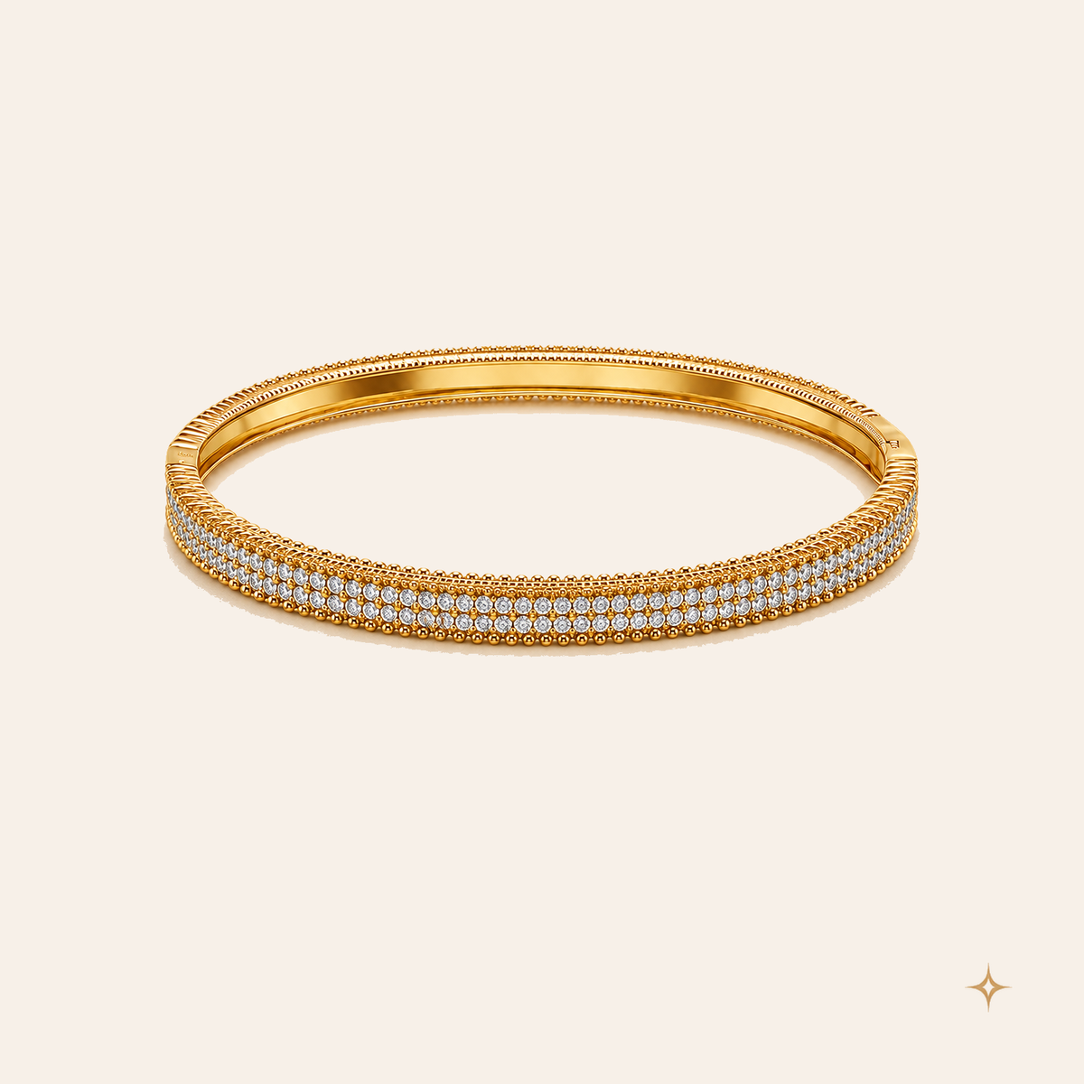 THE MONTE CARLO BANGLE (GOLD)