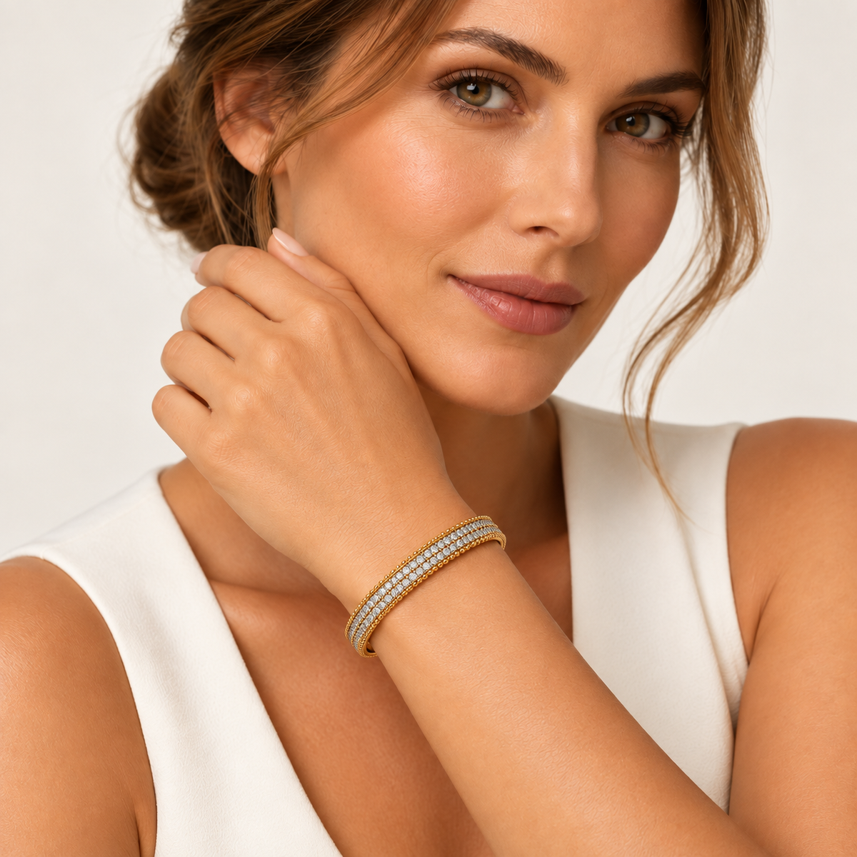 THE MONTE CARLO BANGLE (GOLD)