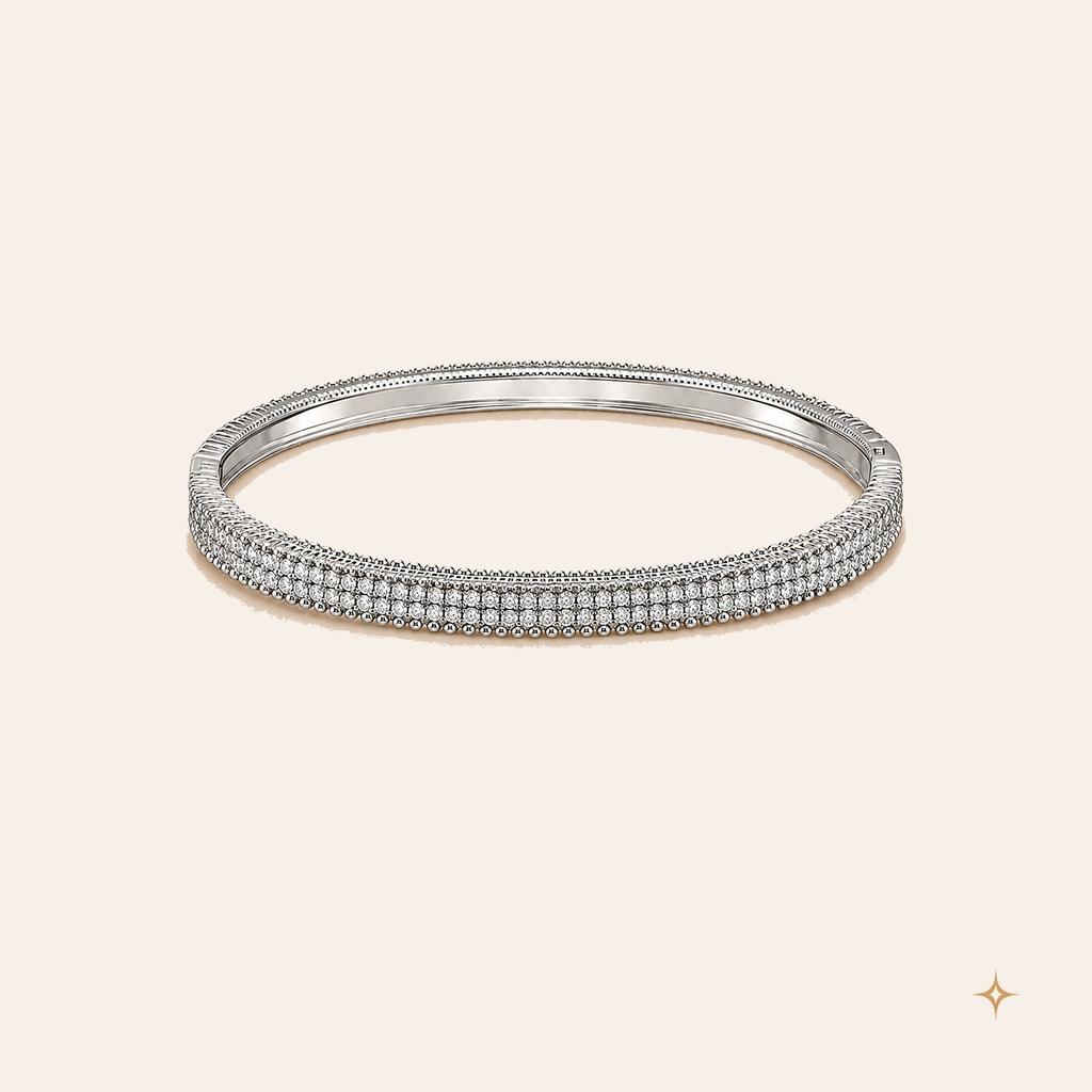 THE MONTE CARLO BANGLE (SILVER)