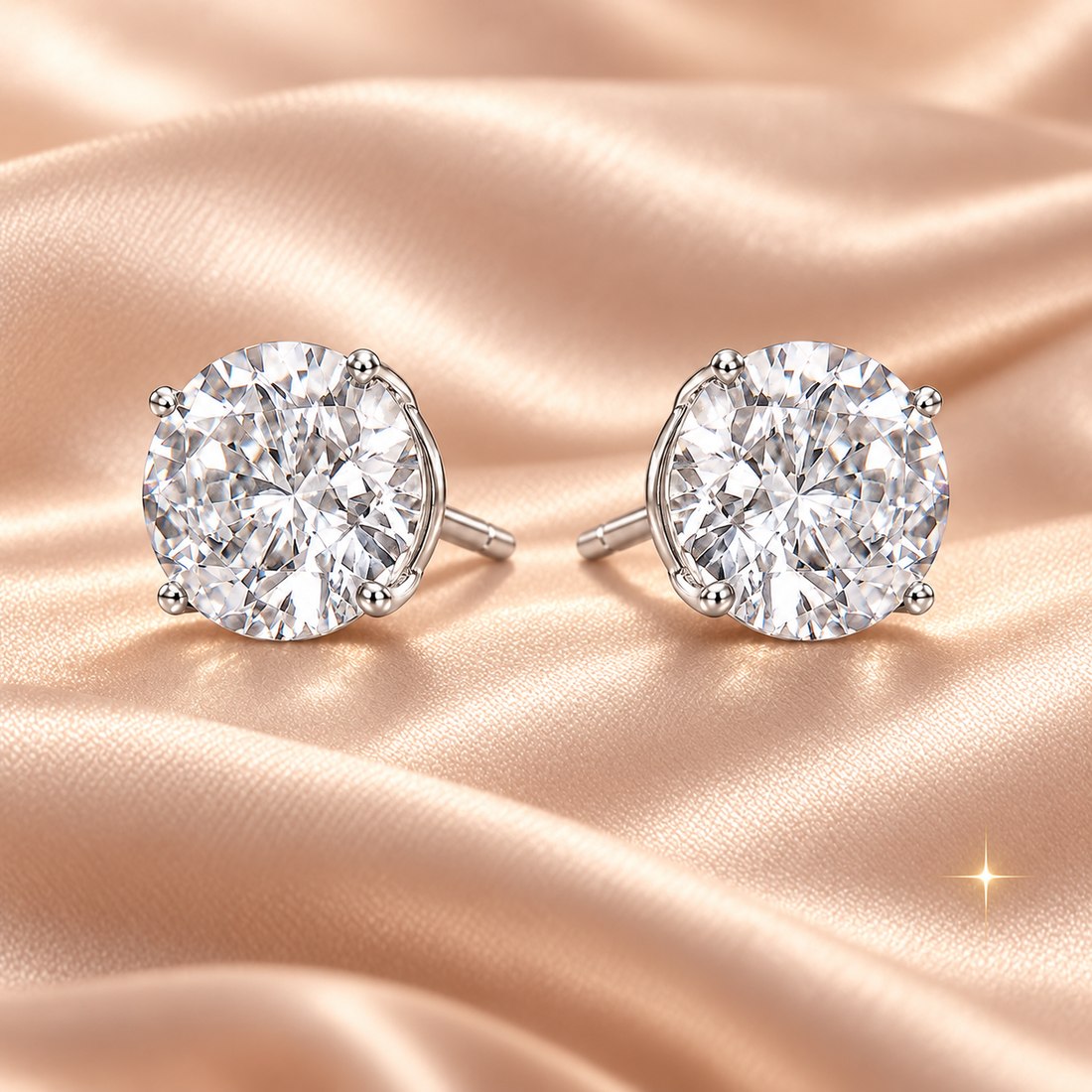 THE 5TH AVENUE STUDS - 3 CT