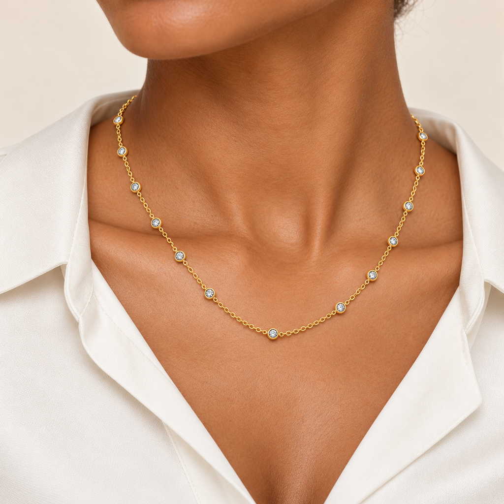LONDON NECKLACE - 16" (GOLD)