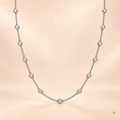 LONDON NECKLACE 16" (SILVER)
