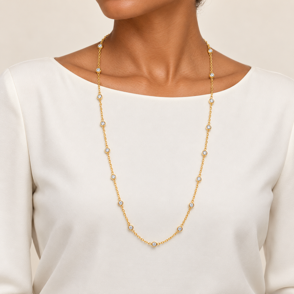 LONDON NECKLACE - 20" (GOLD)