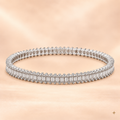 THE MANHATTAN TENNIS BRACELET(SILVER)