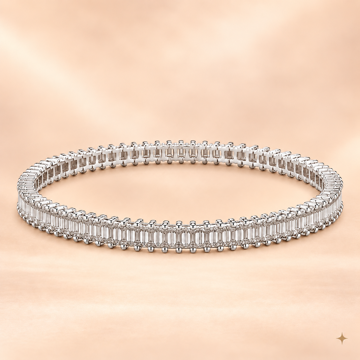 THE MANHATTAN TENNIS BRACELET(SILVER)
