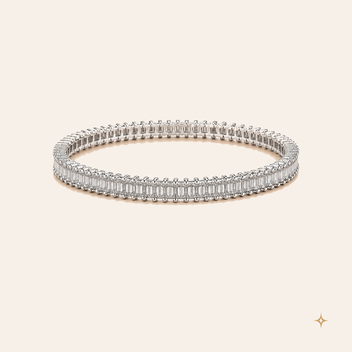 THE MANHATTAN TENNIS BRACELET(SILVER)