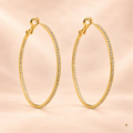 THE MIAMI HOOPS - GRANDE (GOLD)