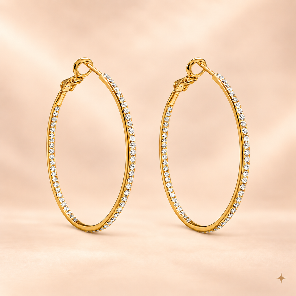 THE MIAMI HOOPS - CLASSIC (GOLD)