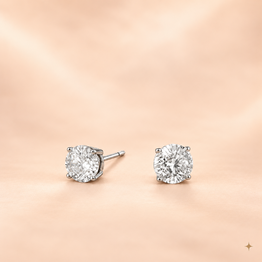 THE 5TH AVENUE STUDS - 1.5 CT